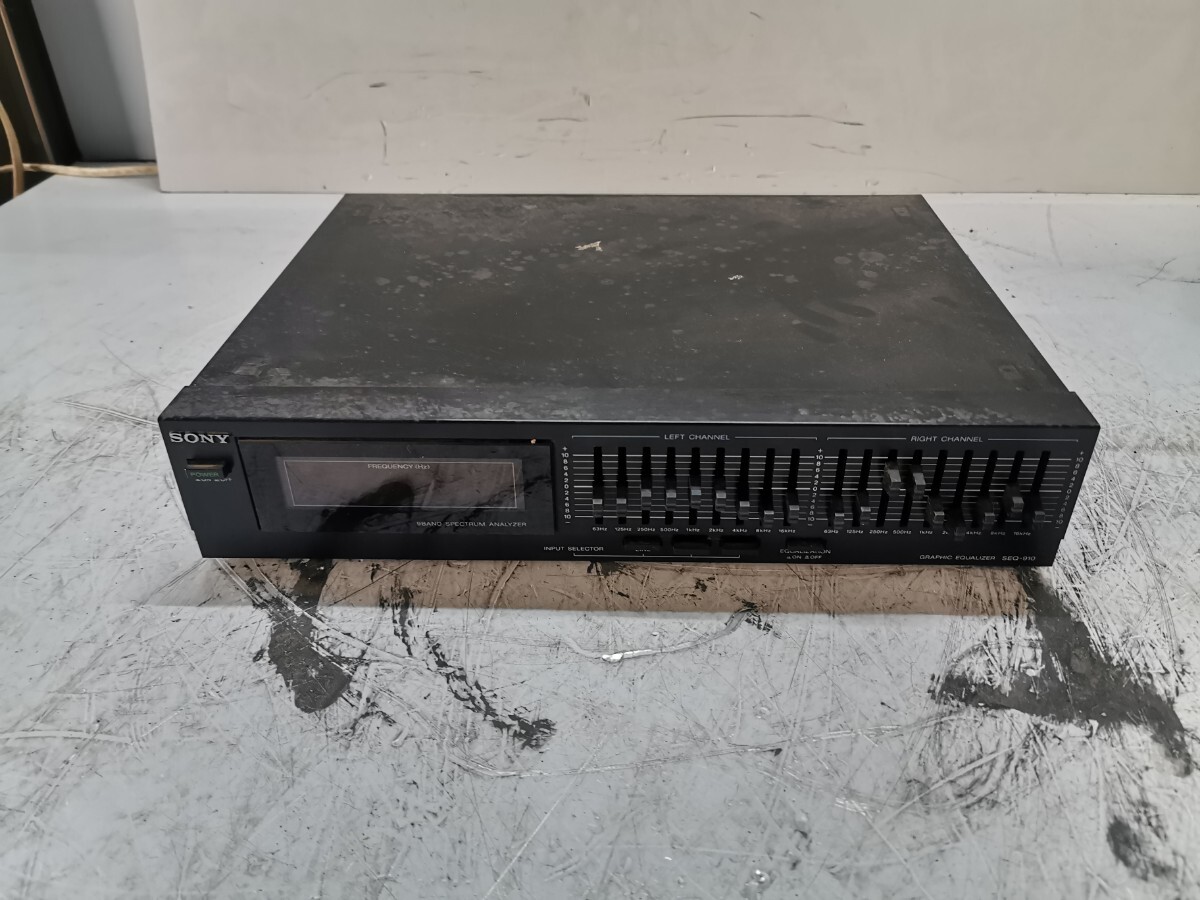 SONY SEQ-910 グラフィックイコライザー ジャンク拍卖