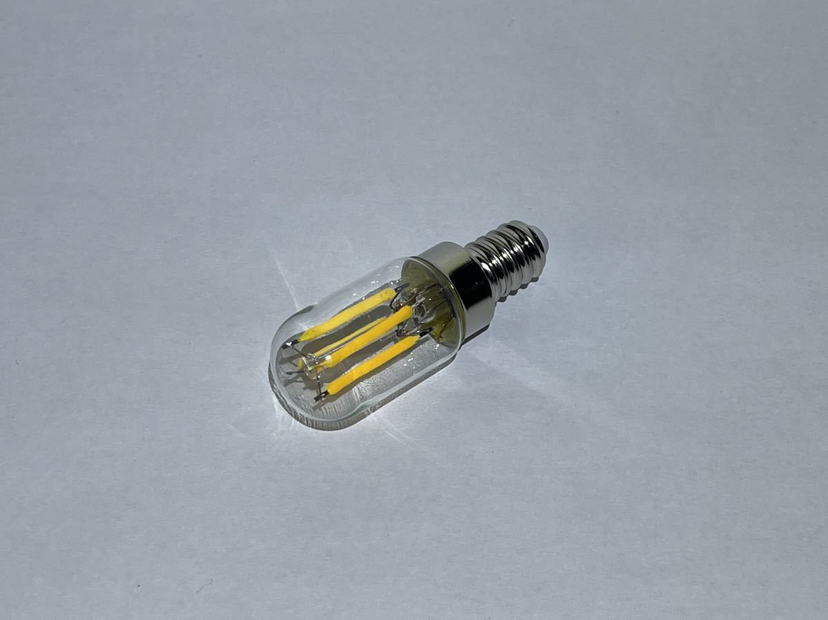 24Vガラスレンズ電球色 2700Kシャンデリア専用 E12 LED球10個セット拍卖