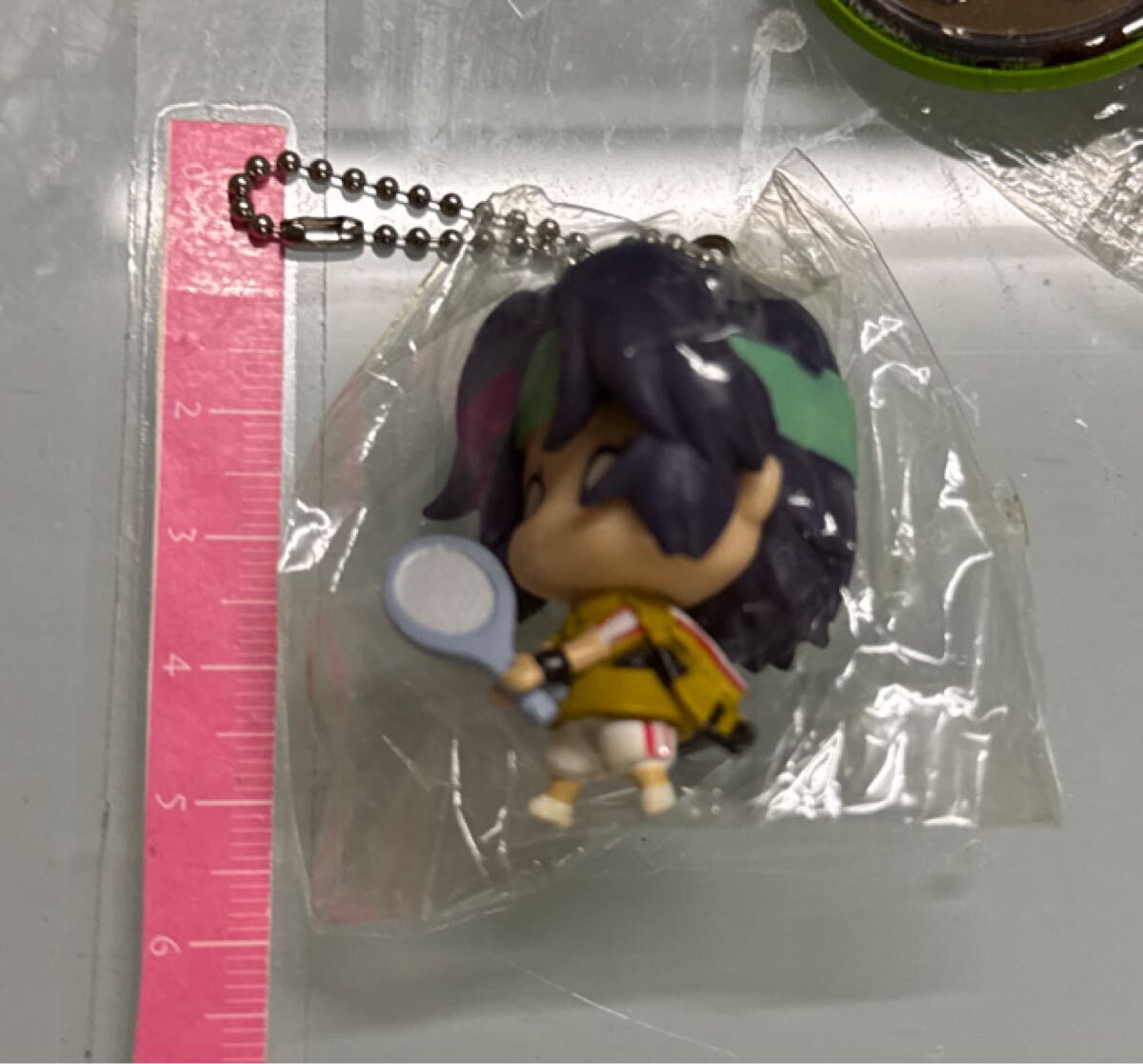 新テニスの王子様』のキャラクター「越前リョーマ」のちびキャラフィギュアキーホルダー拍卖