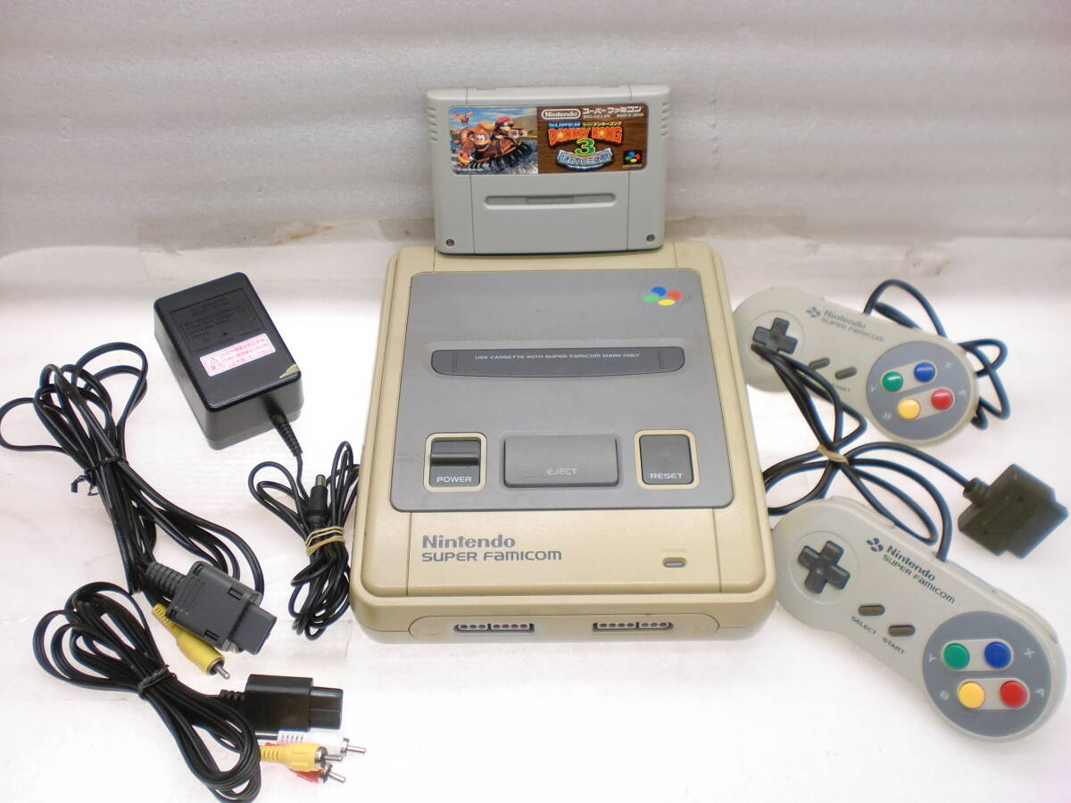 2510143 スーパーファミコン本体 ドンキーコング3 現状品拍卖