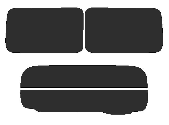 【AXISヤフオク!店】 SunTek 断熱スモーク05 ジムニー JB64W リア用セット 高いプライバシー効果と断熱効果拍卖