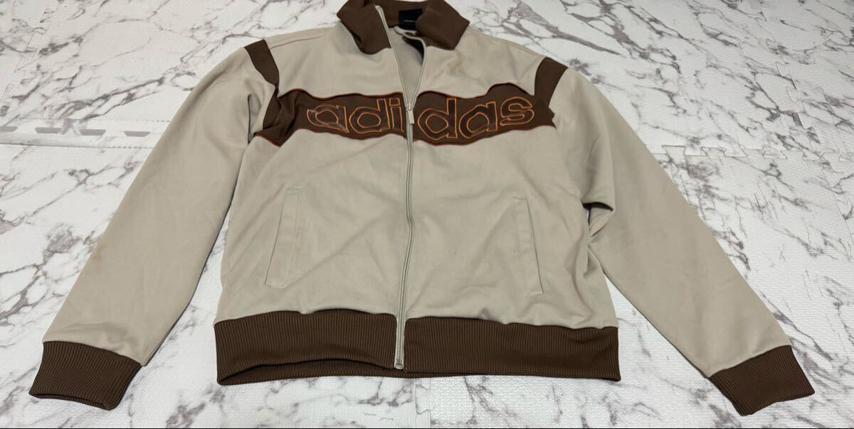 ★adidas アディダス ジャケット トラックジャケット ジャージ ビッグロゴ メンズ Mサイズ拍卖