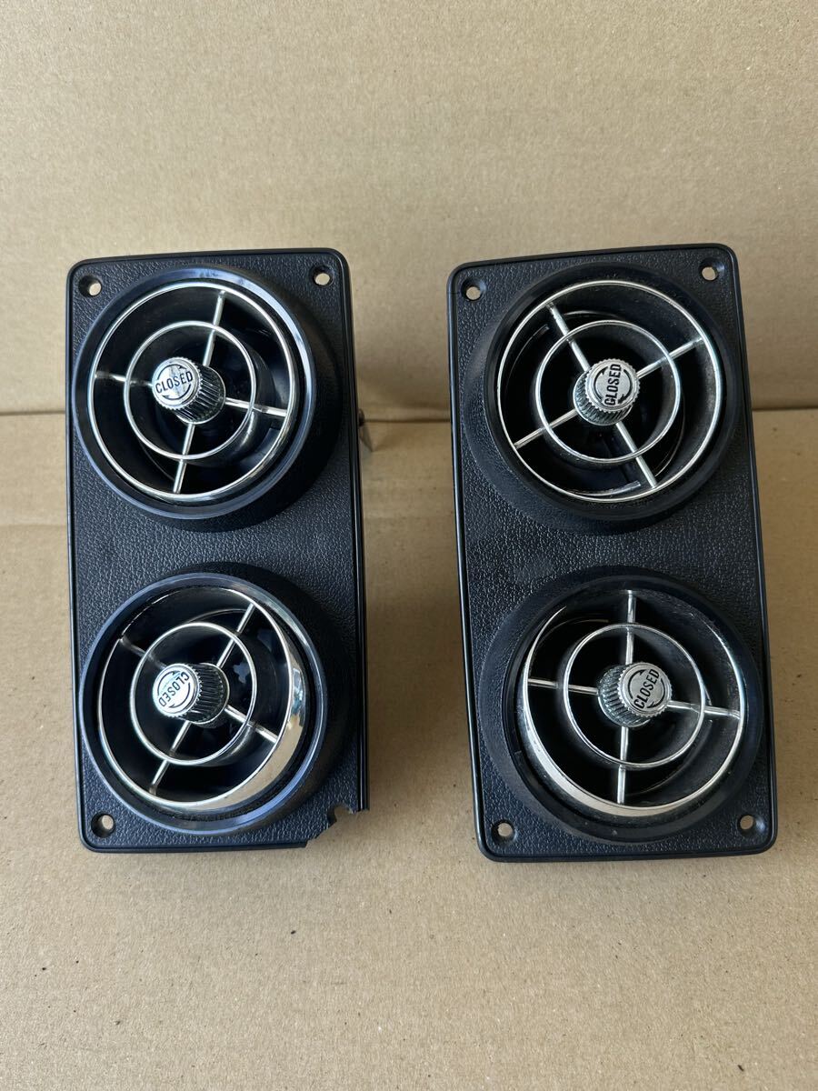 B184 路線バス メッキ クーラー エアコン 吹き出し口 観光バス サロンバス 2個 セット 拍卖