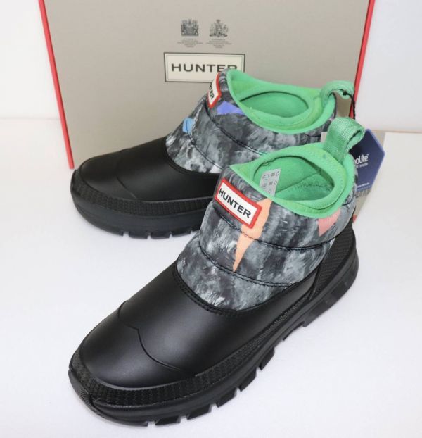 定価18700 新品 本物 HUNTER W ORG INSULATED SNOW ANKLE BT 靴 ブーツ ハンター WFS2049WWU JP24 US7 UK5 EU38 384-386 421 422拍卖
