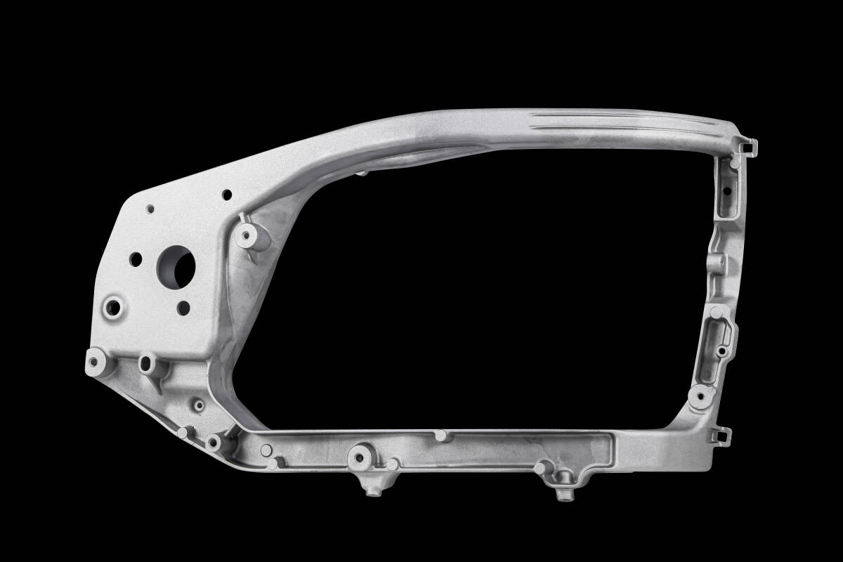 日野17 レンジャー プロ用■新品⇒ヘッドライト ステー ライト枠 ステー リインホース 外装 フロント バンパー  左側:RAN-L拍卖