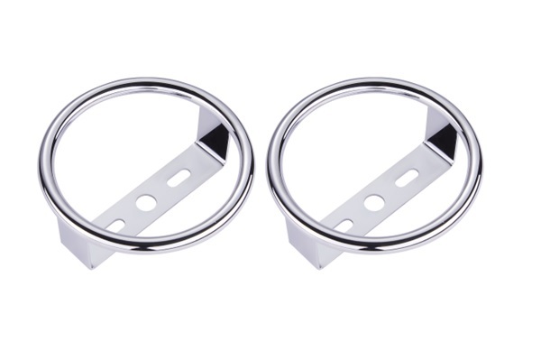 2個■新品⇒ステンレス バスマーカー リング  丸棒1cm デコトラ:バスマーカーリング×2拍卖