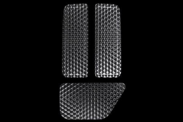 両面ウロコ 紐だし●ライジング/スペース レンジャー 寝台窓&安全窓 パネル 窓飾り 紐だし ステンレス デコトラ:S-D,A-B1拍卖