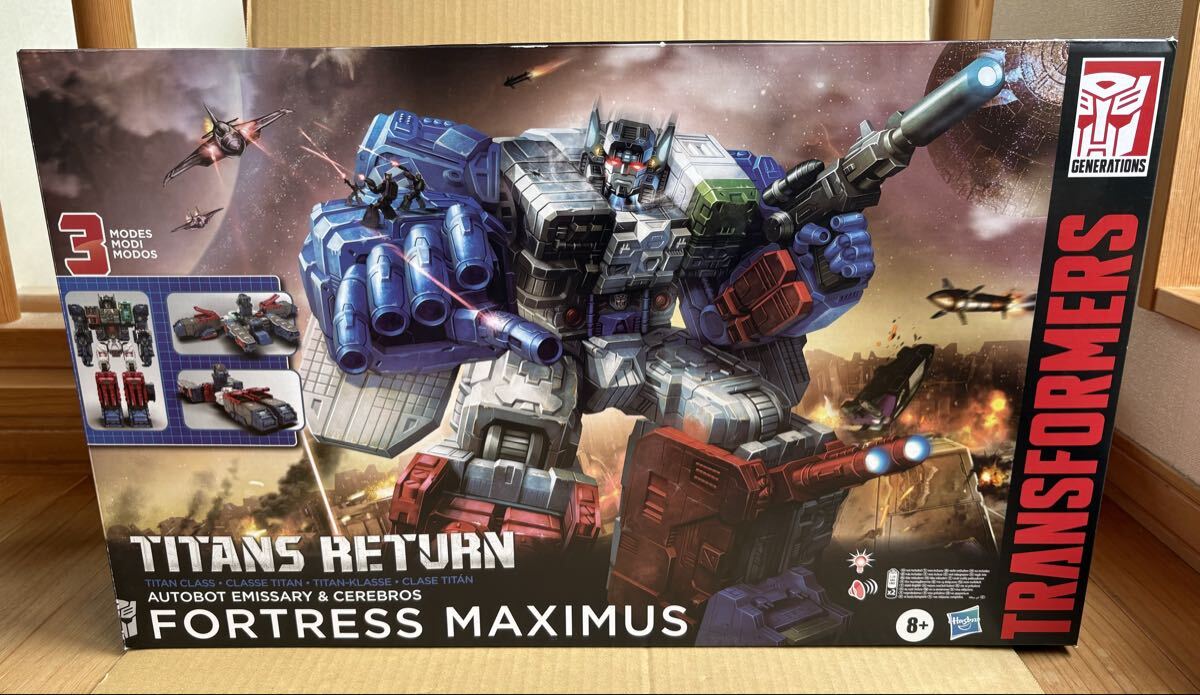 未開封 タイタンズリターン フォートレスマキシマス トランスフォーマー 海外版 レジェンズ LG タイタンクラス拍卖