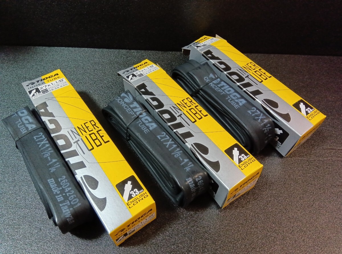 タイオガ 27インチ チューブ3本セット拍卖