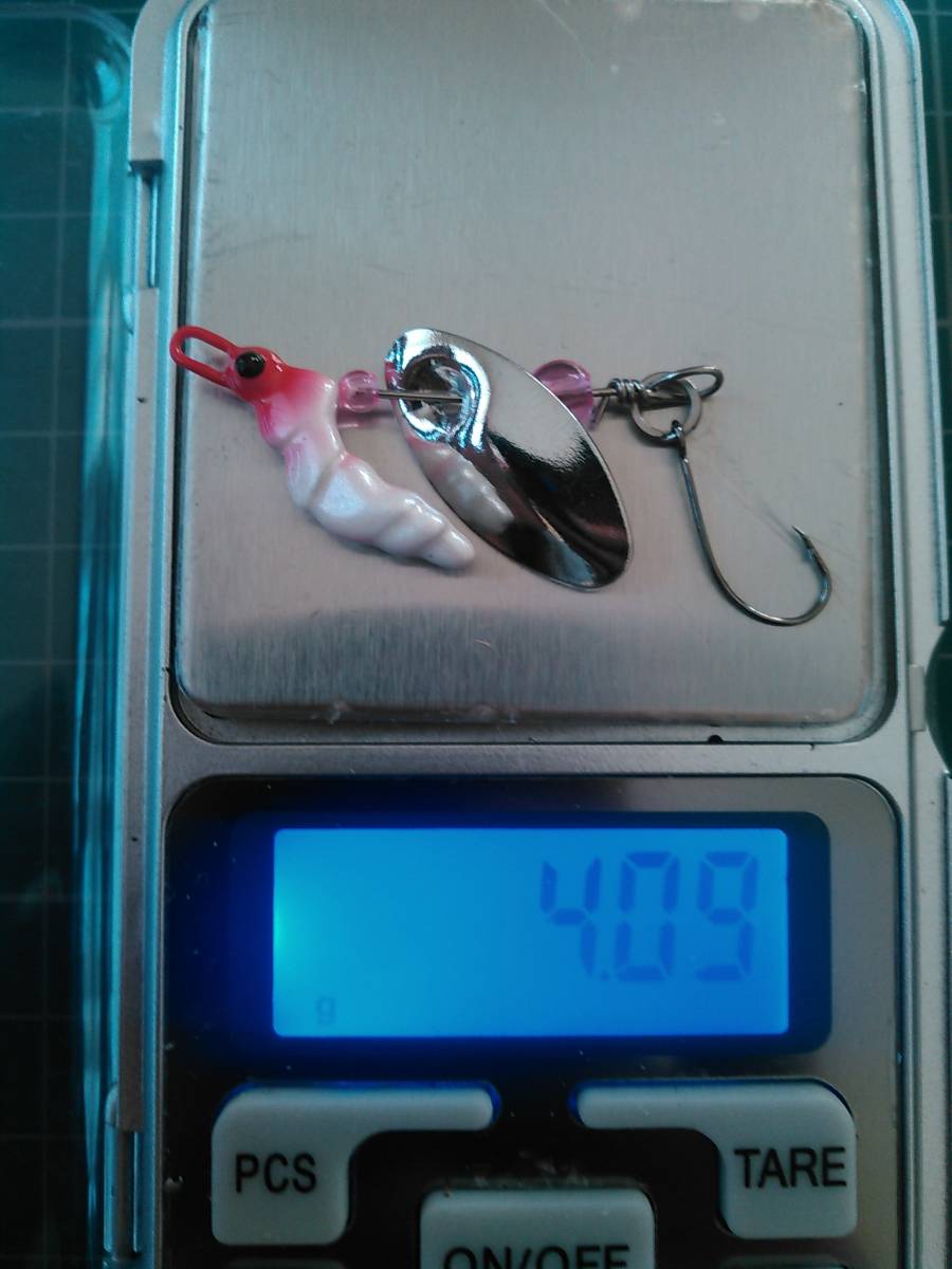 インラインスピナー 4g シルバー B 検)ルースター バイブリック テール ワーデン AR-S スミス 渓流 パンサー 管理釣場 トラウト マーチン 拍卖