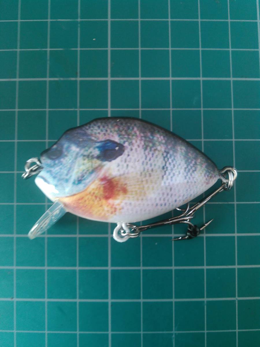 パンキンシード風クランク 60mm 15g カラー1 検)B級ルアー 野池 ヘドン ヨーズリ ホットジョーカー ブラックバス ブルーギル クラッピー拍卖