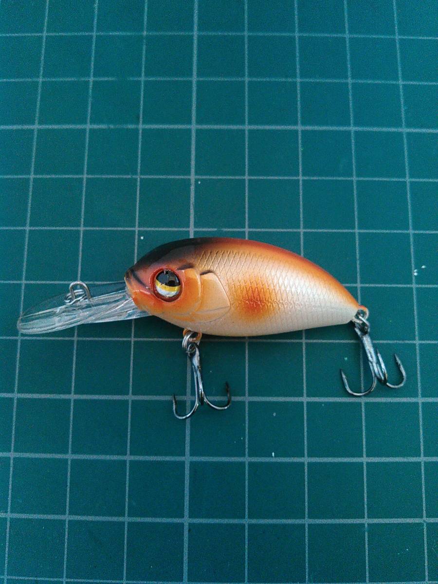 小型クランクベイト 40mm 5g D 検)ハゼクランク 野池 ブラックバス シーバス 根魚 スモールマウス ワーミング トラウト拍卖
