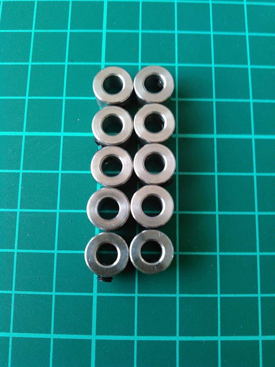 締め付け防止金具 10個セット 4mmワイヤー用 5φ sus304 検) くくり罠 自作 ステンレス コンパクト 罠猟 拍卖