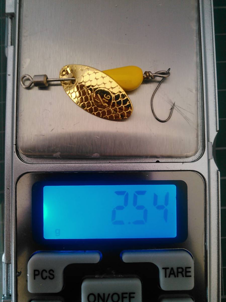 インラインスピナー 2.8g ゴールドB 検)ルースター バイブリック テール ワーデン AR-S スミス 渓流 パンサー 管理釣場 トラウト マーチン 拍卖