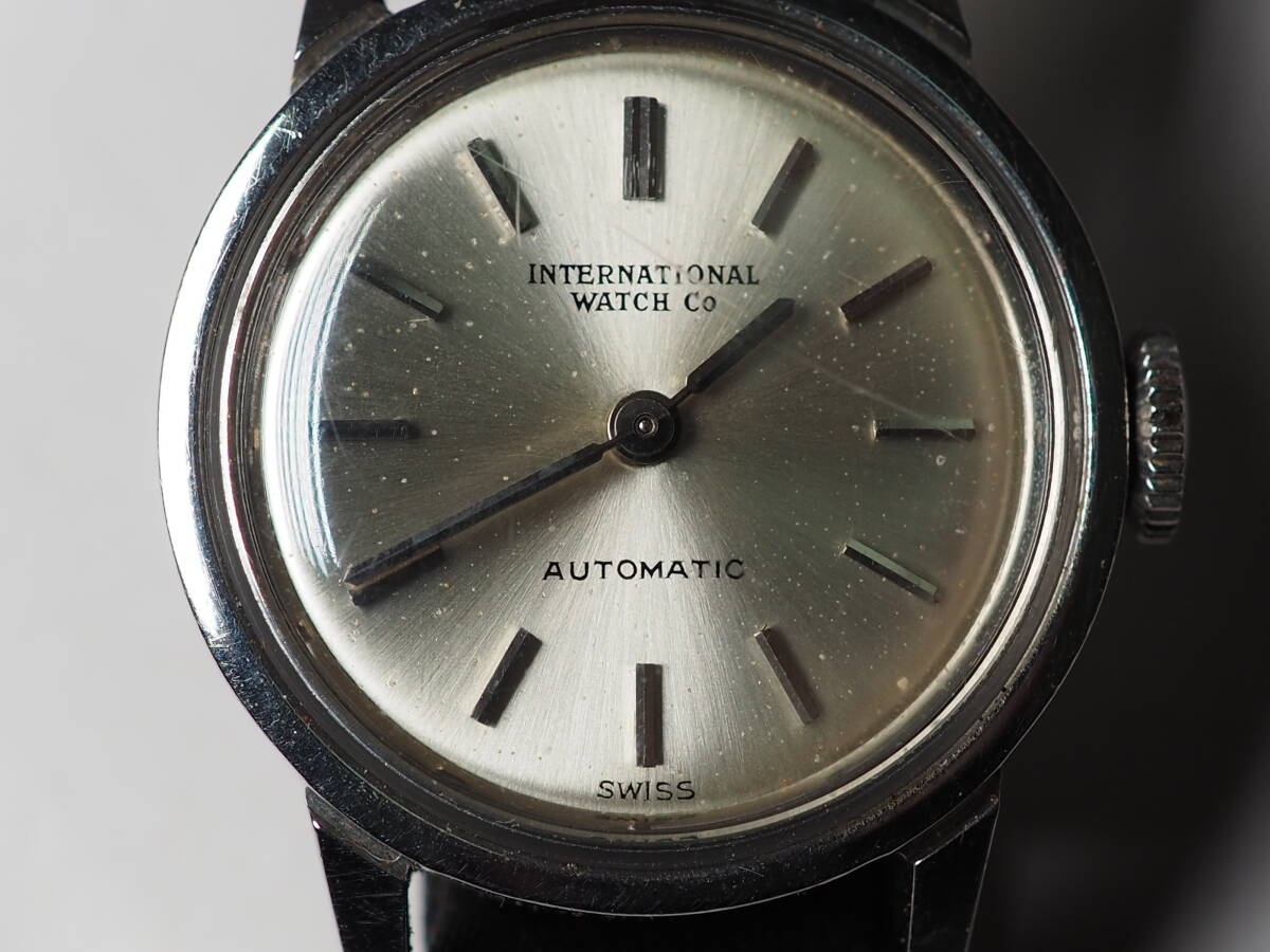 IWC ラウンド 手巻き シルバー文字盤 レディース腕時計 稼働品拍卖