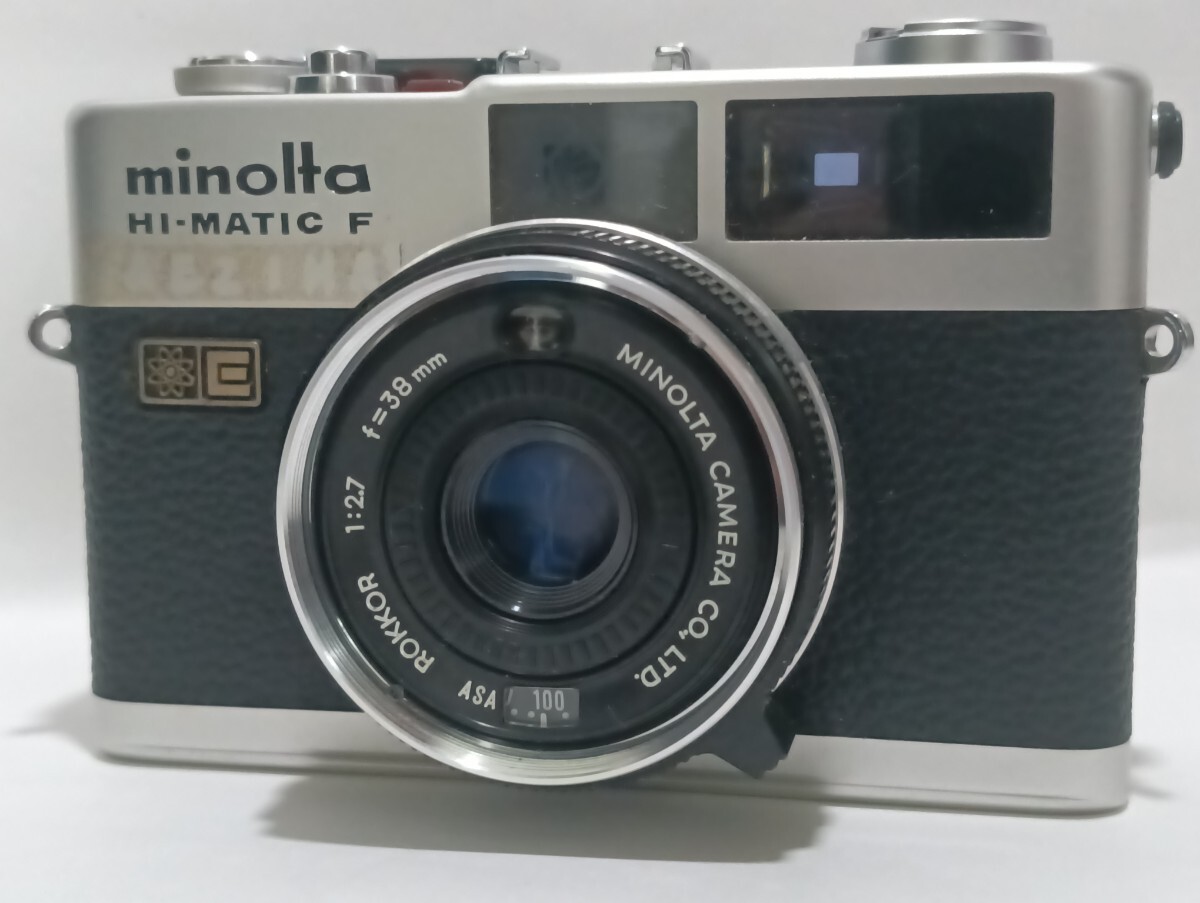 ★美品★MINOLTAミノルタ HI-MATIC F シャッター 巻き上げ OK #B135拍卖