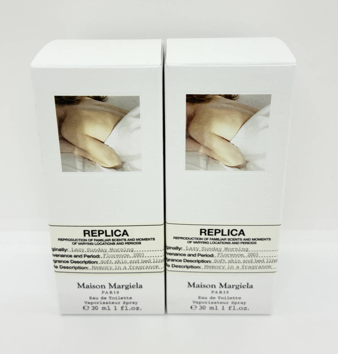 (I14860)【未使用】Maison Margiela メゾン マルジェラ レプリカ オードトワレ レイジーサンデー モーニング EDT 30ml 香水 2個セット拍卖