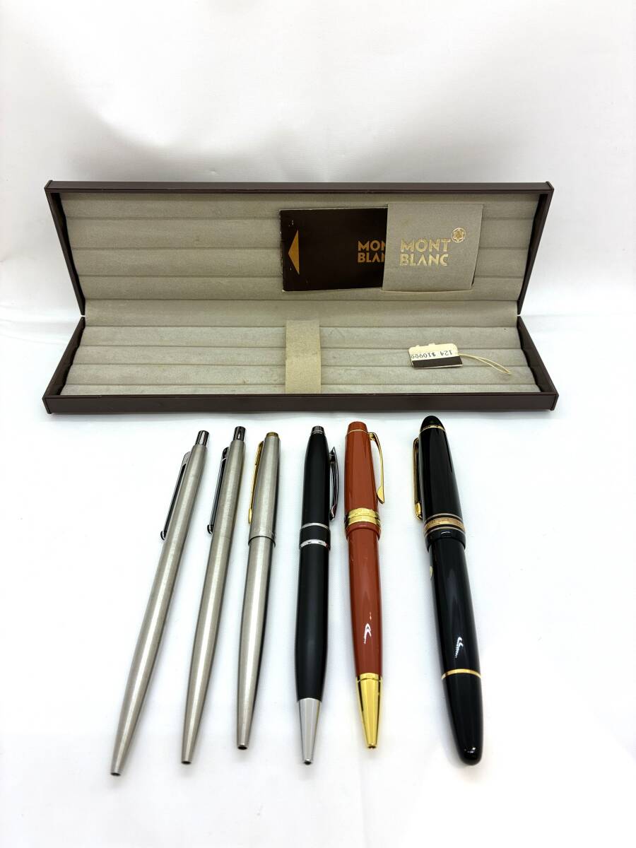 (SM4802~) MONTBLANC モンブラン 万年筆 マイスターシュテュック No.146 4810 ペン先 14K 585 ボールペン クロス Cross パーカー拍卖