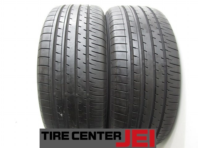 235-55R18 8.5分山 ヨコハマ ブルーアースAE51 2022年製 中古タイヤ【2本】送料無料(M18-0275)拍卖