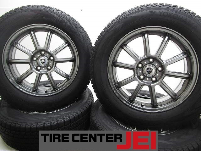 17インチ G075 225/65R17 7J+48 114.3 CX-5/CX-8 中古タイヤホイール【4本セット】 送料無料(SA17-4578)拍卖