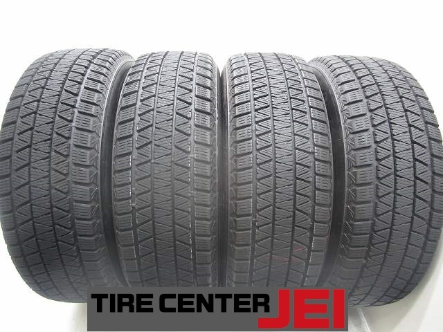 235-65R18 9.1-8mm ブリヂストン ブリザックDM-V3 2022年製 中古スタッドレスタイヤ【4本】送料無料(S18-8155)拍卖