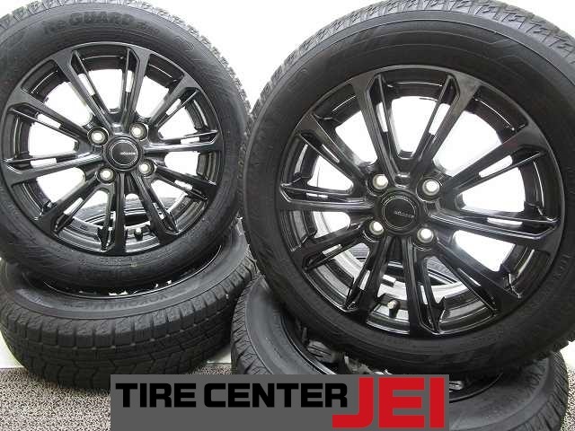 14インチ IG60 バリ溝 165/65R14 5J+39 100 タンク/ルーミー 中古タイヤアルミホイール【4本セット】 送料無料(SA14-4601)拍卖