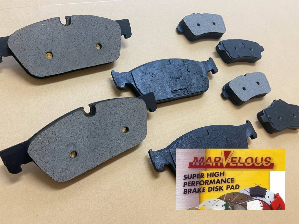 MARVELOUS マーベラス ブレーキパッド 低ダスト Mercedes Benz メルセデスベンツ X167 GLS400d 4MATIC 2020/3- フロント リア 1台分拍卖