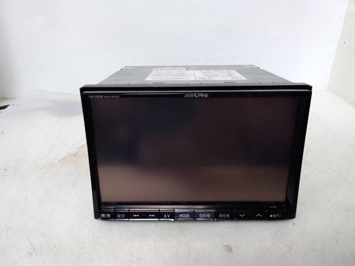 即決!アルパイン8インチナビ VIE-X008 ジャンク拍卖