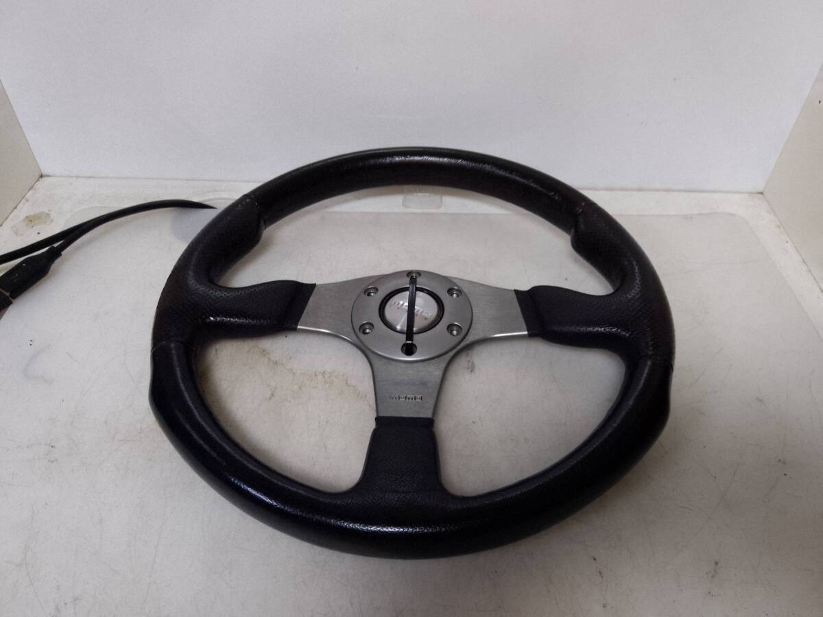 即決!momo モモ ステアリング ハンドル ホーンボタン付き 35cm★拍卖