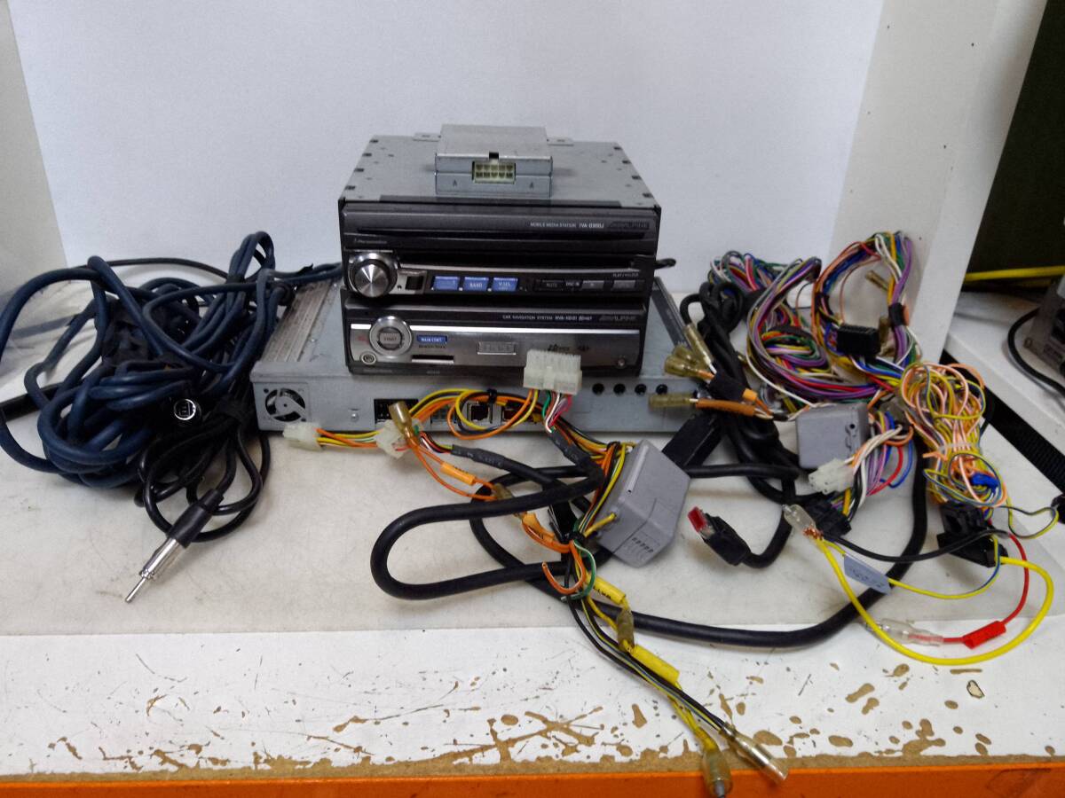 即決!アルパイン7インチインダッシュモニター IVA-D300J NVA-HD01拍卖