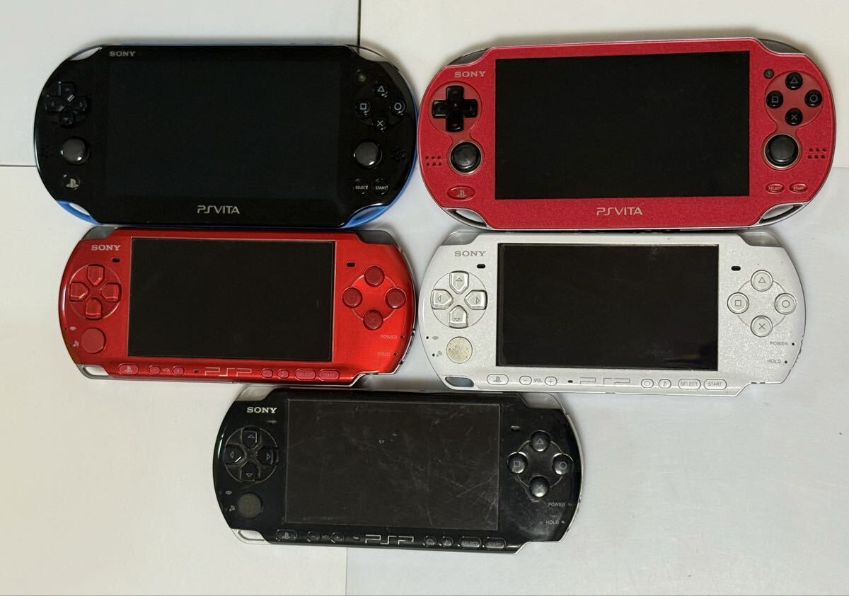 ジャンク品  PSVITAなど 5台セット 送料無料拍卖
