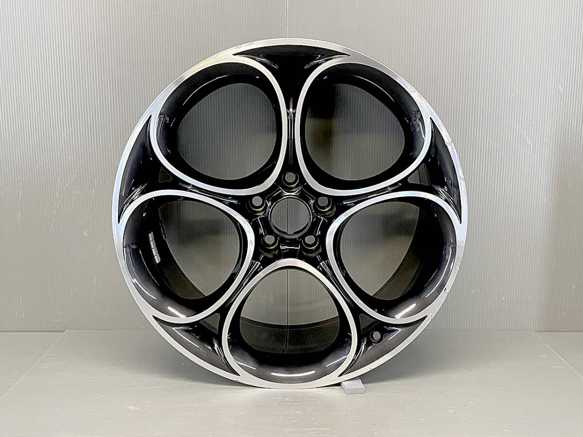 アルファロメオ ジュリア ヴェローチェ 純正 19インチ 19×9.0 ET34 PCD110 ホイール 1本 (FJ0806)拍卖