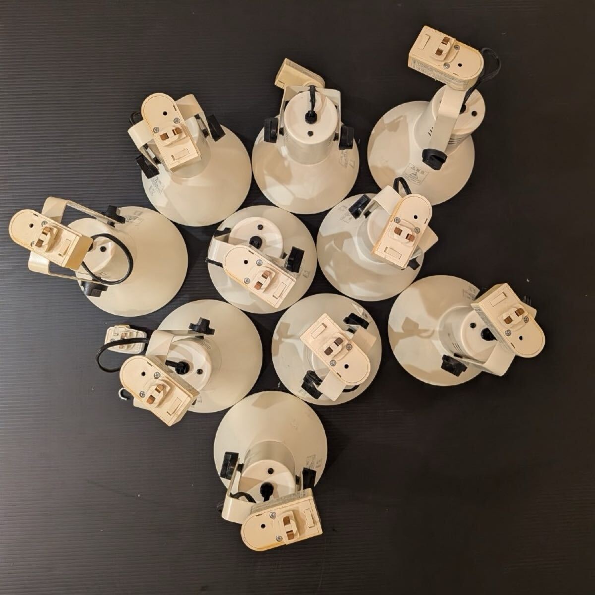 シーリングライト中古 10個セット 電球なし/白拍卖