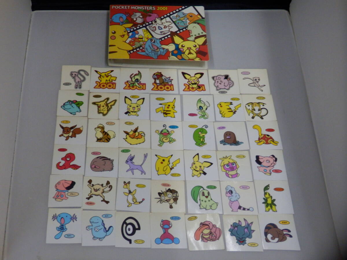 ポケットモンスターデコキャラシール 108枚&アルバムセット拍卖