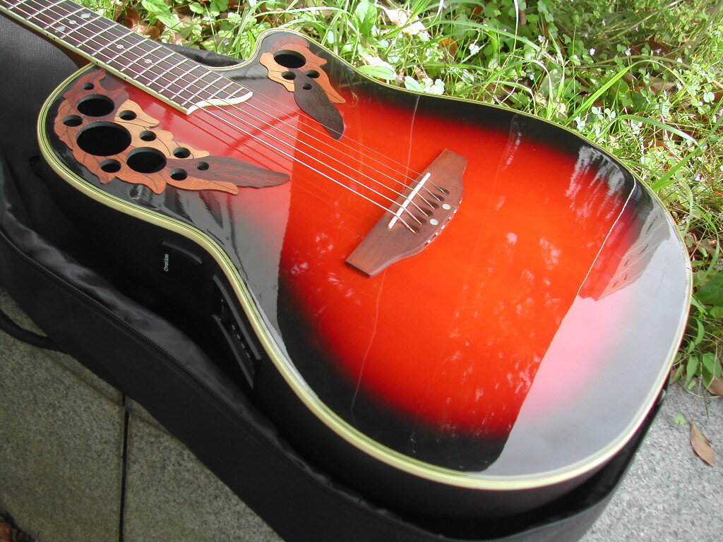 ☆∮◆Ovation Celebrity CS247 Middeep Body プリアンプ交換品 オベーション◆∮☆拍卖