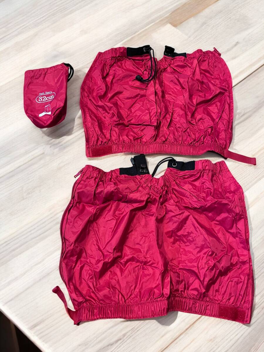 ★未使用品★オンヨネ/レインスパッツ/登山・トレッキング/スパッツ/32cm/砂・泥除け/onyone拍卖