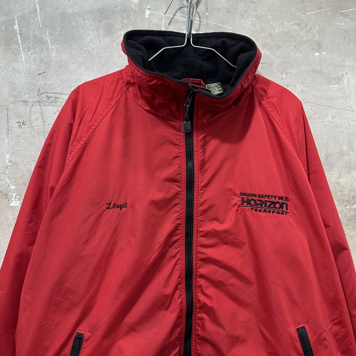 US古着HARTWELL スタンドカラー フルジップナイロンジャケット拍卖