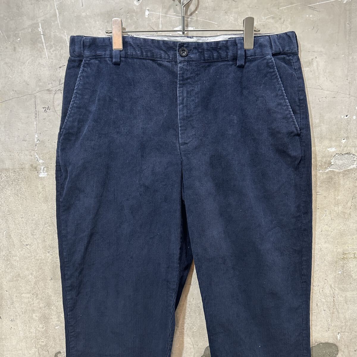 古着L.L.BEAN エルエルビーン コーディロイパンツ テーパード ネイビー拍卖
