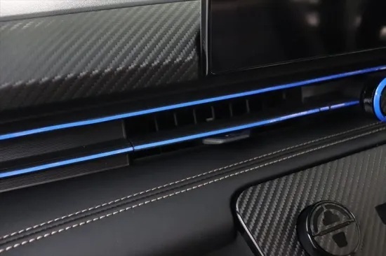 《セレナC28》【30%OFF】セレナC28 エアコンダクトガーニッシュラインシート(カーボンシート)①拍卖