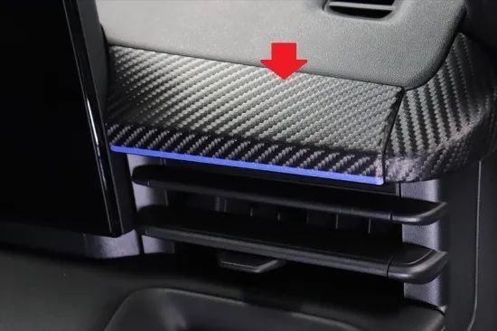 《セレナC28》【30%OFF】セレナC28 ダッシュパネルカーボンシート ライン入り(ブラックカーボンライン入りシート)②拍卖