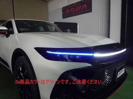 《クラウンクロスオーバー》【40%OFF】クラウンクロスオーバー ヘッドライトフィルム(クリアグリーン)拍卖