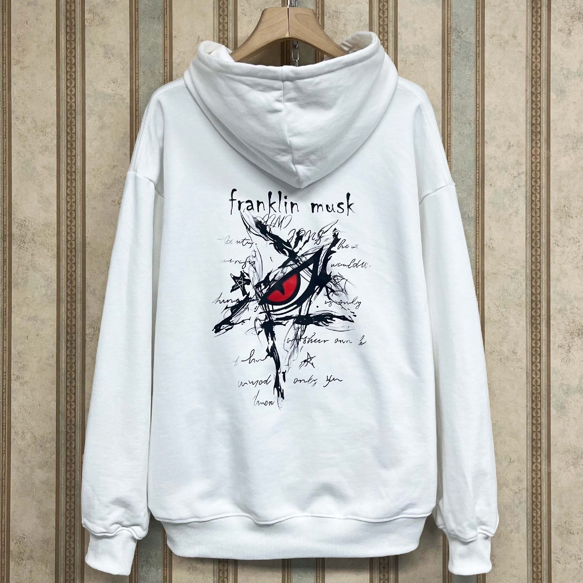人気 定価4万 FRANKLIN MUSK・アメリカ・ニューヨーク発 パーカー コットン100% ソフト 原宿系 トップス ストリート 日常 秋冬 サイズ2拍卖