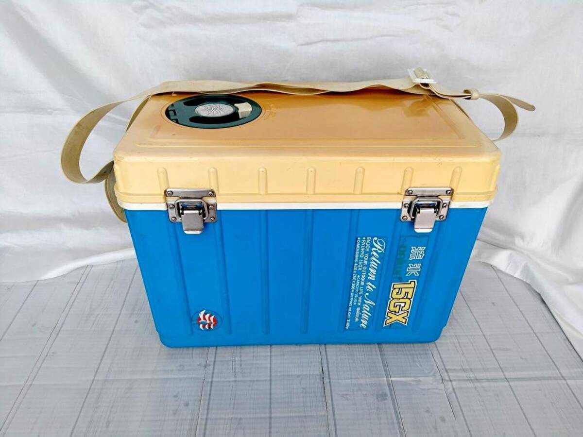 DAIWA ダイワ クーラーボックス 流氷 15GX 420x250x300 15L 保冷 釣り キャンプ アウトドア 中古 拍卖