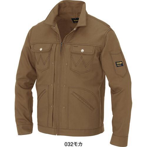 ★ラングラー★新品 L ジップアップジャケット モカ (男女兼用) AZ-64430 作業着拍卖