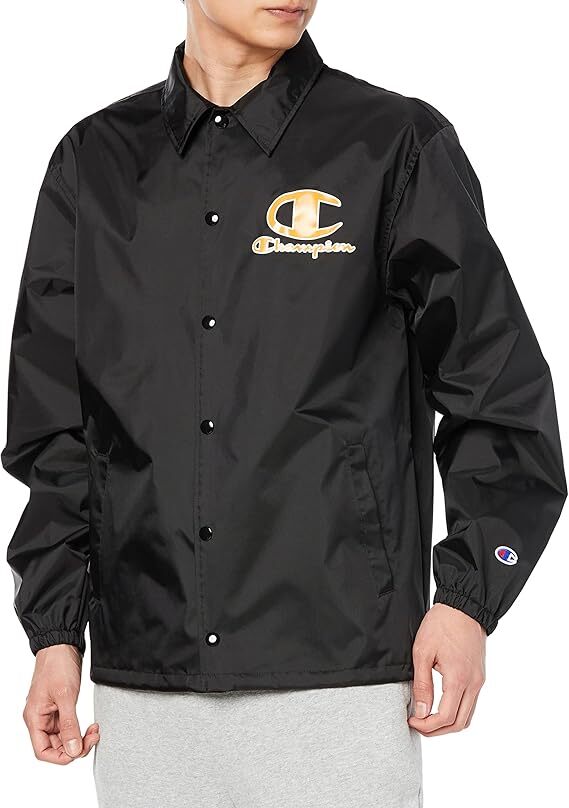 ★チャンピオン★新品 L ヘリテイジ(CHAMPION-HERITAGE)コーチジャケット アクションスタイル ブラック拍卖
