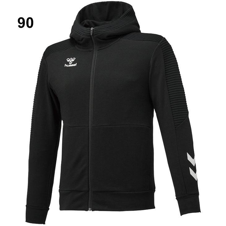 ★hummel/ヒュンメル★新品 M スウェットジップアップフーディー(ブラック)拍卖