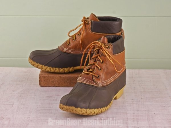 E136 USA製 L.L.Bean ビーンブーツ 茶 メンズ 26cmくらい拍卖