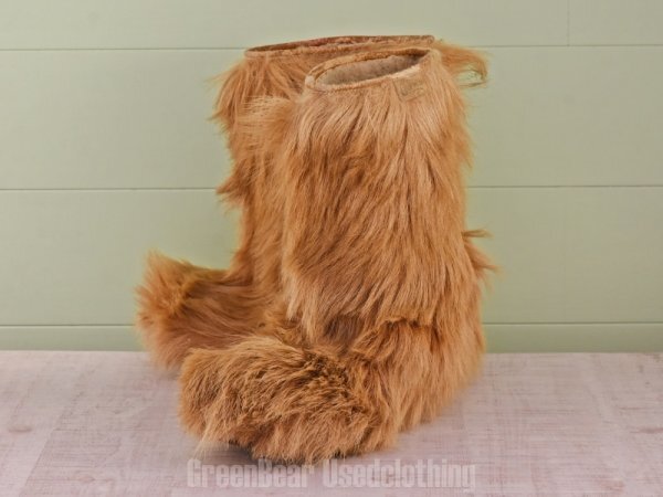 E152 イタリア製 エスキモーブーツ ビンテージ メンズ 26.5cmくらい拍卖