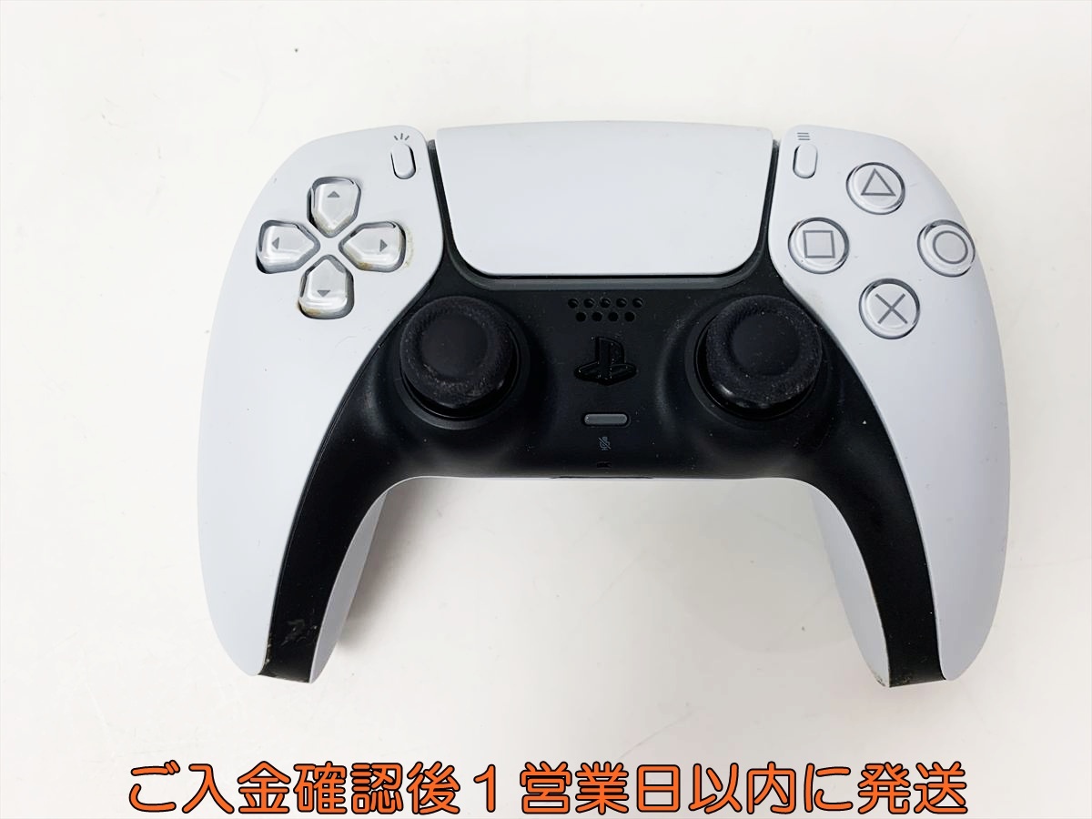 【1円】PS5 純正 ワイヤレスコントローラー DualSense ホワイト SONY Playstation5 未検品ジャンク プレステ5 B01-531rm/F3拍卖