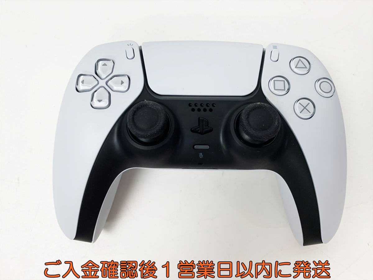 【1円】PS5 純正 ワイヤレスコントローラー DualSense ホワイト SONY Playstation5 動作確認済 プレステ5 B02-759rm/F3拍卖